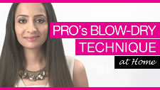 A Pro’s Blow-Dry Technique at Home