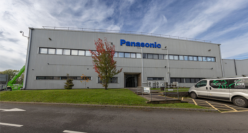 Panasonic intensiviert seine ehrgeizigen Net-Zero Ziele mit seiner RE100-Pilot-Anlage in Wales im Jahr 2024