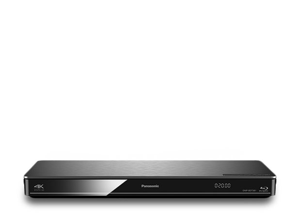 A DMP-BDT381 Smart Network 3D Blu-ray Disc™-/ DVD-lejátszó fényképen