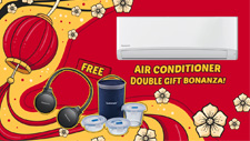 Air Conditioner Double Gift Bonanza