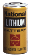 画像：リチウム一次電池（フッ化黒鉛BR系）