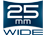25-милиметров широкоъгълен обектив (режим 4K и FHD/24p)