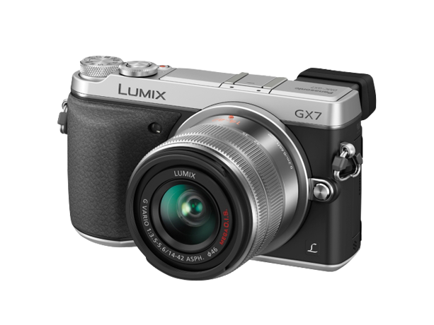 Produktabbildung DMC-GX7K LUMIX G DSLM Wechselobjektiv-Kamera