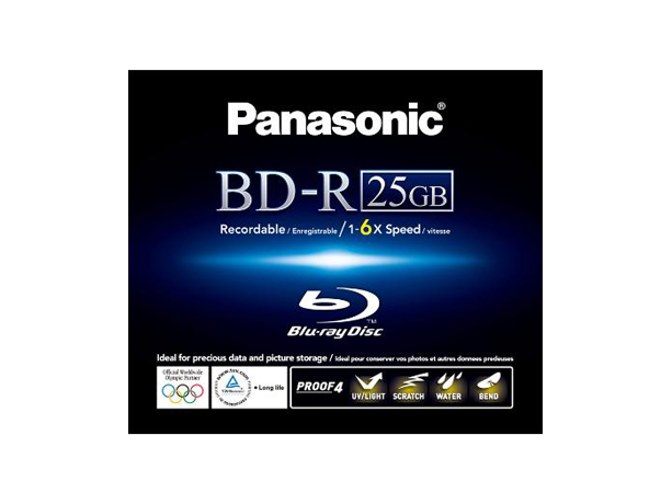Produktabbildung LM-BR25MWE Blu-ray Disc (6x, einmal beschreibbar)