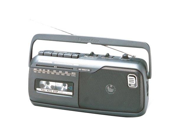 Produktabbildung RX-M40 Radio Recorder mit Kassette