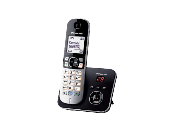 Valokuva KX-TG6821 Langaton digitaalinen DECT-puhelin ja vastaaja kamerasta