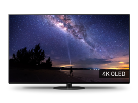 A OLED TV TX-65JZ1000E fényképen