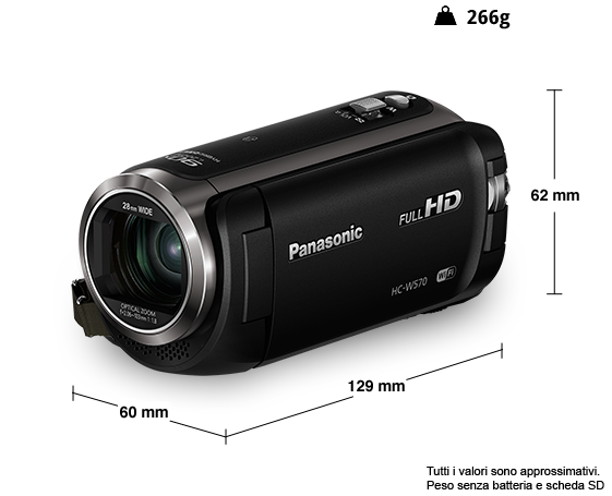 Videocamera HD HC-W570