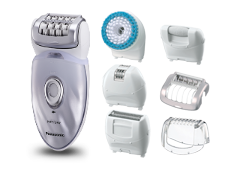 Photo of 7-in-1 WET/DRY Cordless Operated Epilator with Exfoliation Brush ES-ED94-S503