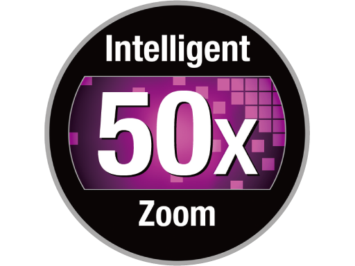 Intelligente 50 x zoom