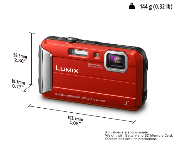 LUMIX Digital Camera DMC-FT30