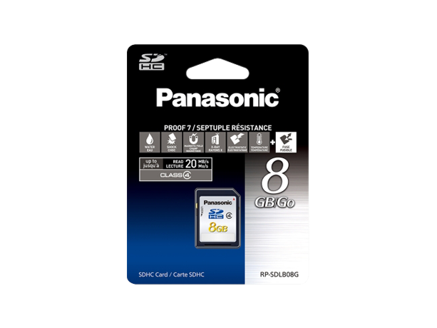 Photo of RP-SDLB08G SDHC Card