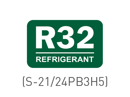 Môi chất lạnh R32 (S-21/24PB3H5)