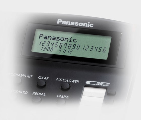 Caller ID*¹ with 50-Item Caller ID Memory
