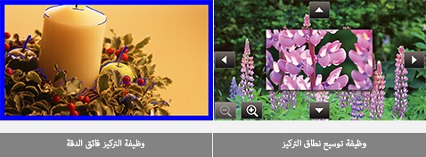 وظيفة التركيز فائق الدقة/وظيفة توسيع نطاق التركيز