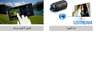 خيارات التحكم عن بُعد