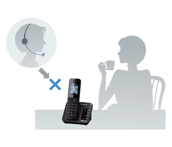 حظر المكالمات المزعجة*