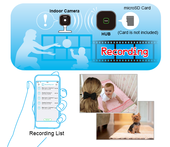 Recording Video with Motion Detection
