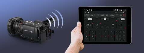 Wireless Control from a Tablet or Smartphone