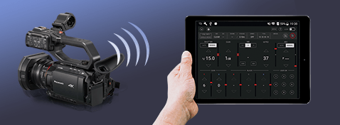 Wireless Control from a Tablet or Smartphone