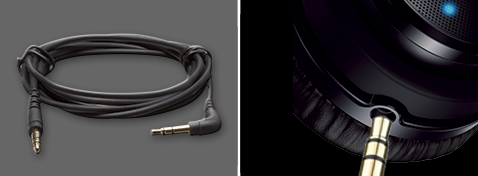 Câble audio détachable