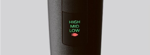 LED batterij-indicator met 3 standen