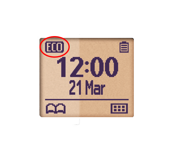 One-Touch-ECO-Modus