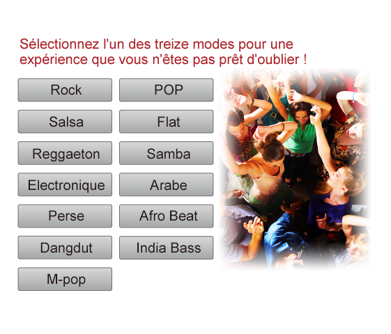 Faites monter l'ambiance de votre fête
