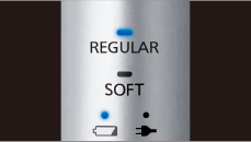 Deux modes de brossage sélectionnables
