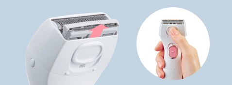 Tondeuse rétractable pratique
