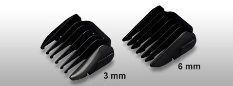 Deux accessoires de peigne