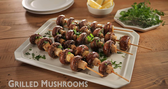 Grilled Mushrooms
