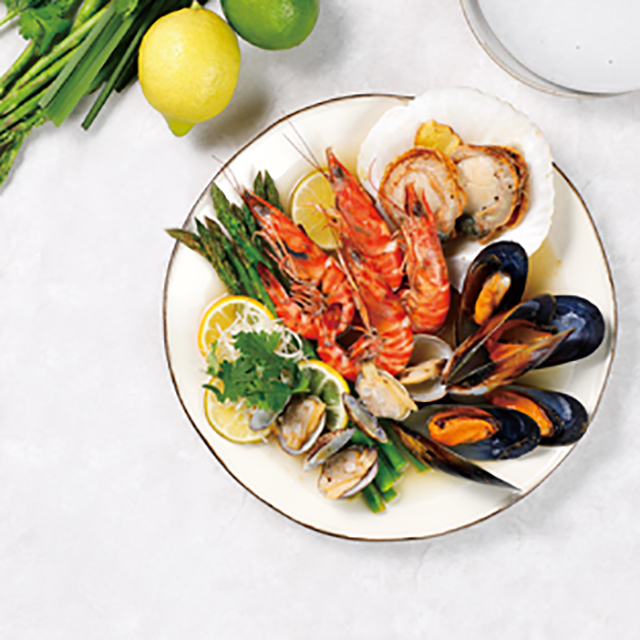 គ្រឿងសមុទ្រចំហុយជាមួយក្រូចឆ្មា ស្វែងយល់បន្ថែម