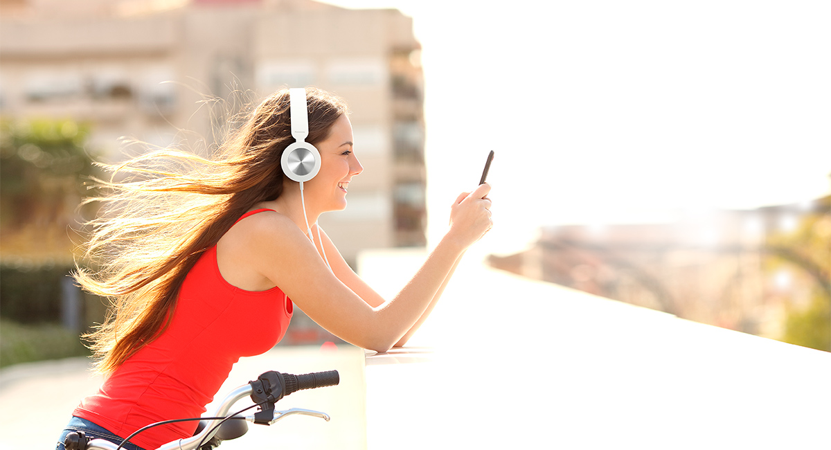 Bequemes Musikhören für unterwegs
