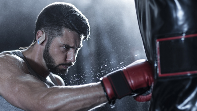 Laat u inspireren - Draadloze sport oortelefoon RP-BTS55