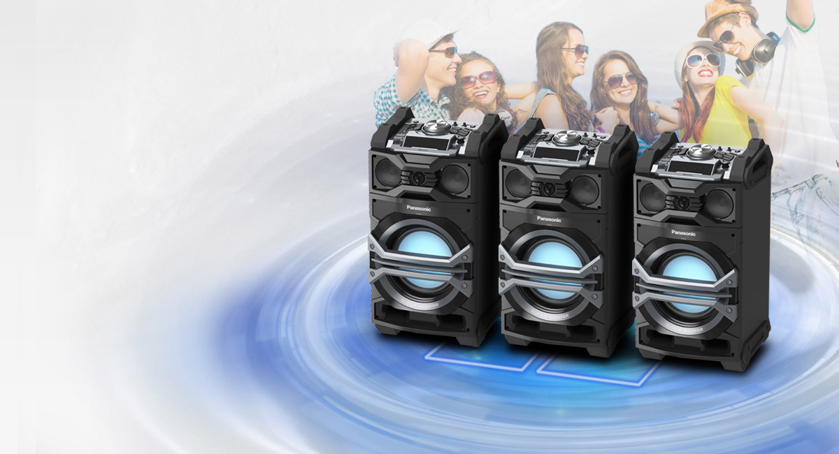 Mehrere Lautsprecher sorgen bei Partys für besten Klang