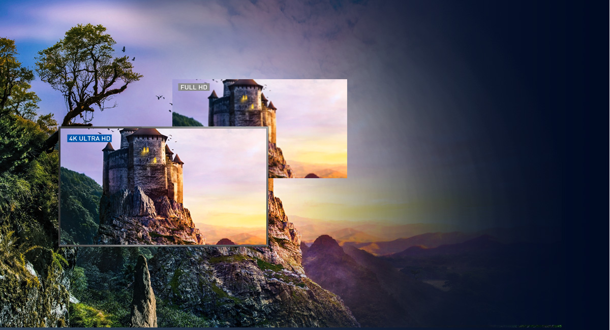 體驗絕佳圖片畫質