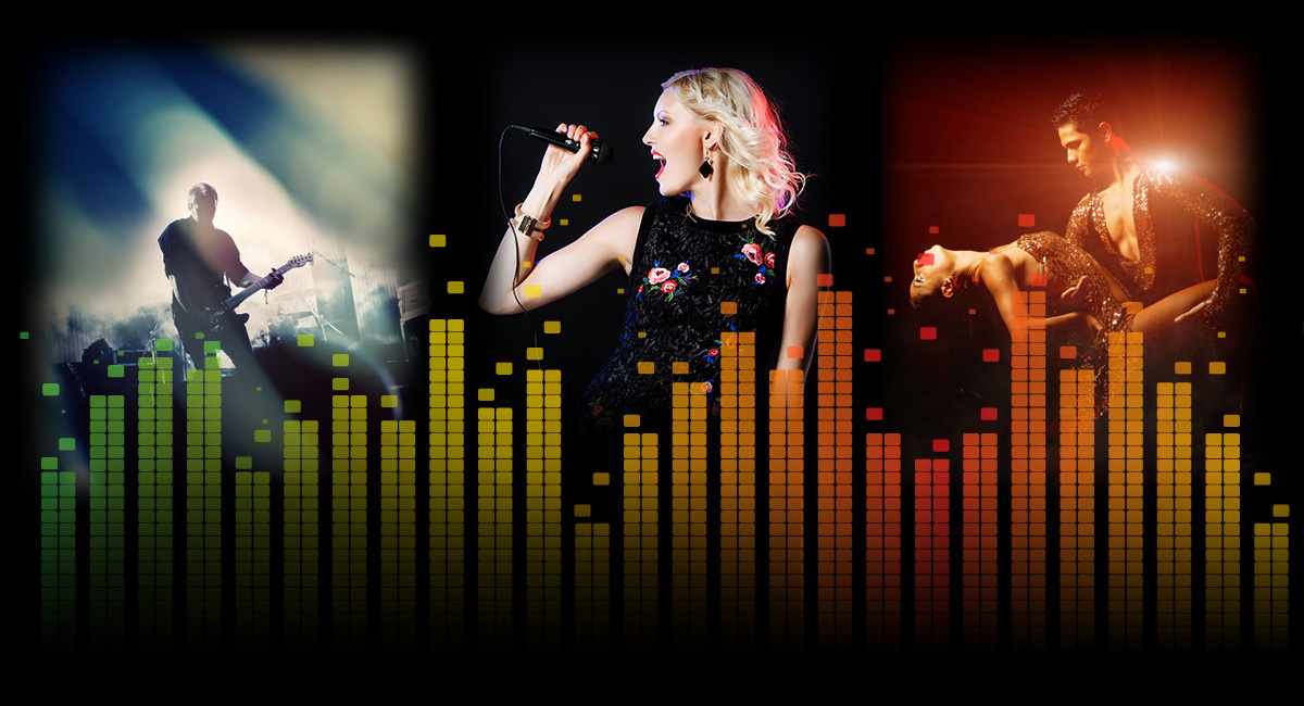 Spela upp din favoritmusik med ljud i toppklass
