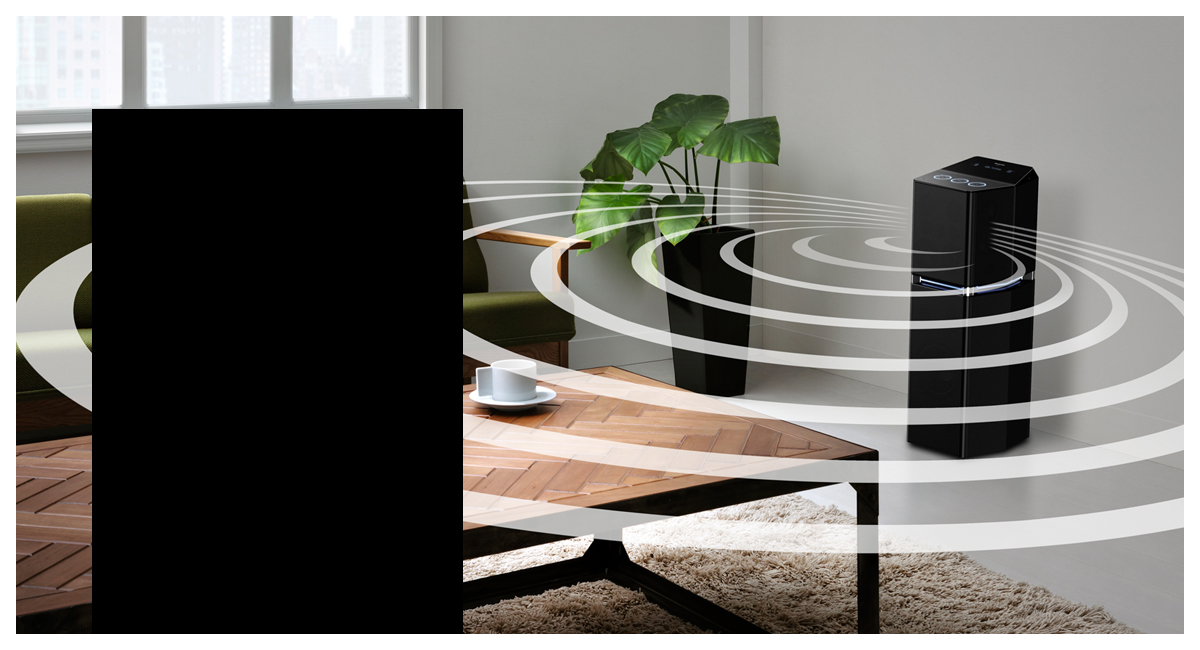 Le son dynamique du haut-parleur tout-en-un