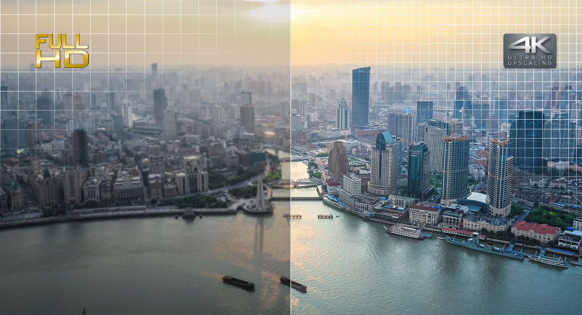 Ervaar verbluffende 4K-beelden
