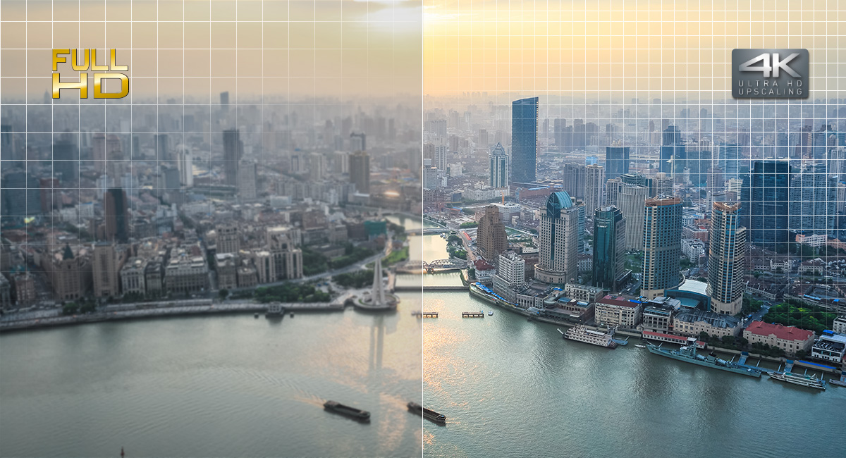 Experience stunning 4K pictures