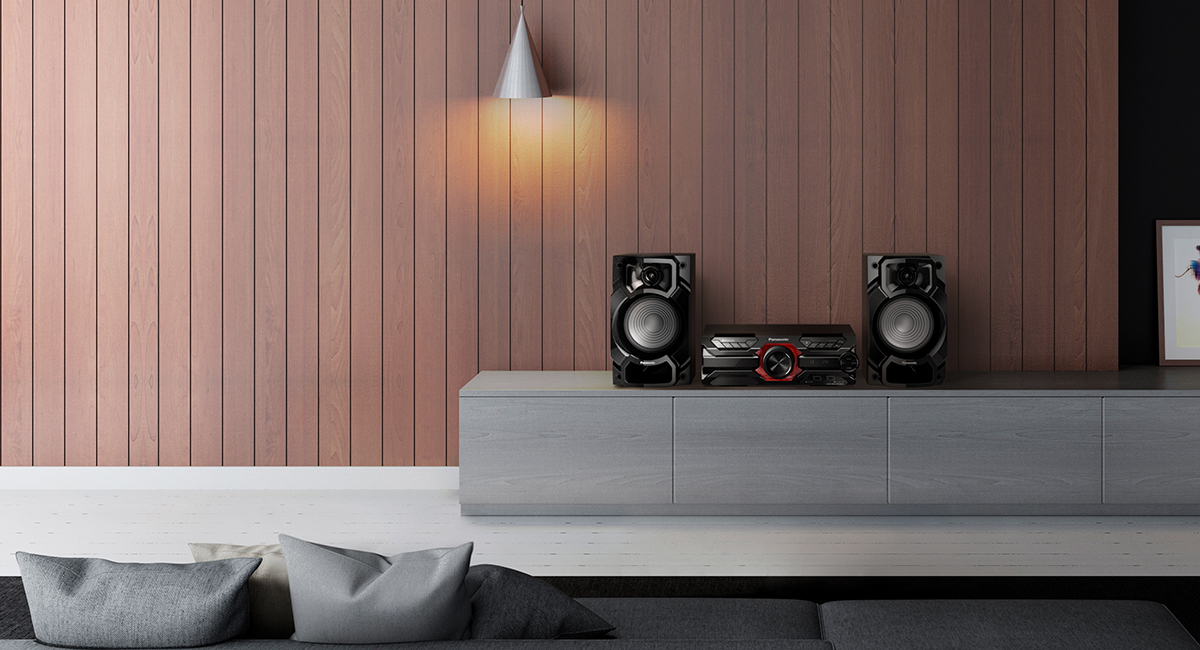 Compact yet powerful-looking design