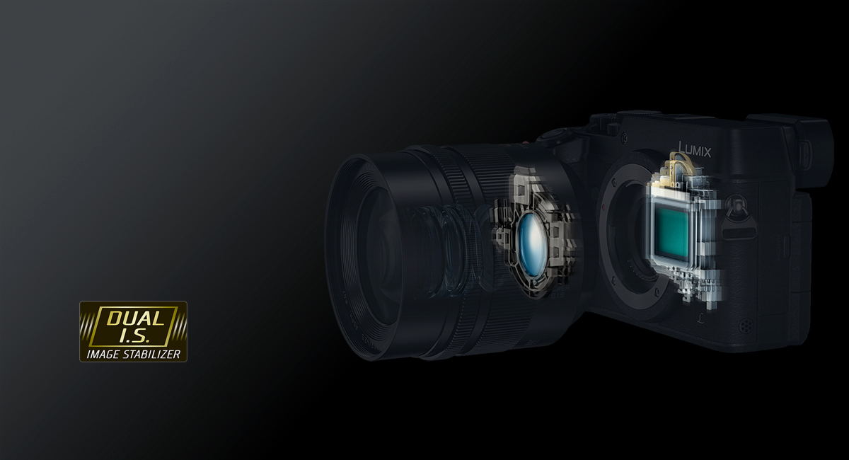 التثبيت المبتكر - I.S.‎ (مثبت الصور) المزدوج