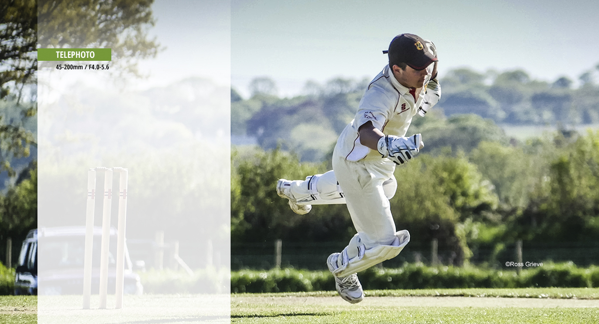 Versatility across the zoom range