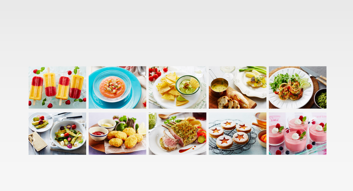 A Wide Variety of Recipes