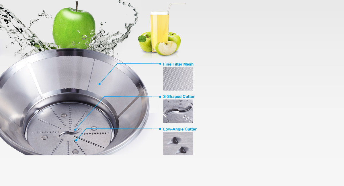 Panasonic Juicer Blender | Precise and Durable Full Metal Spinner