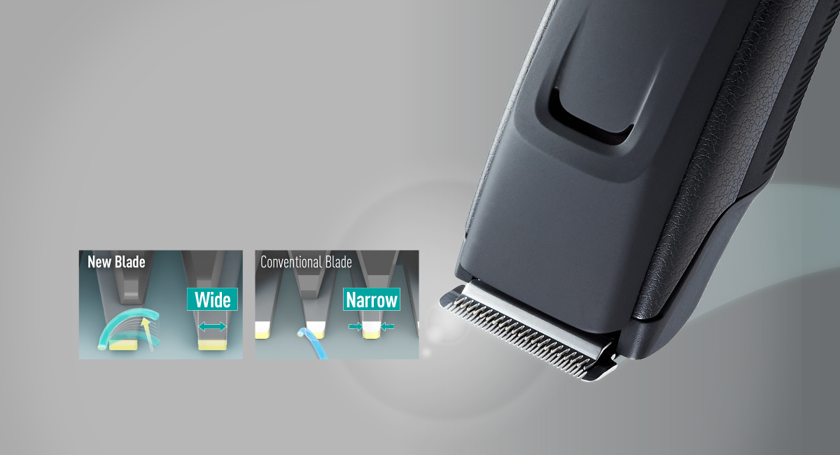 Smooth Finish with New Wider Tip
Blades