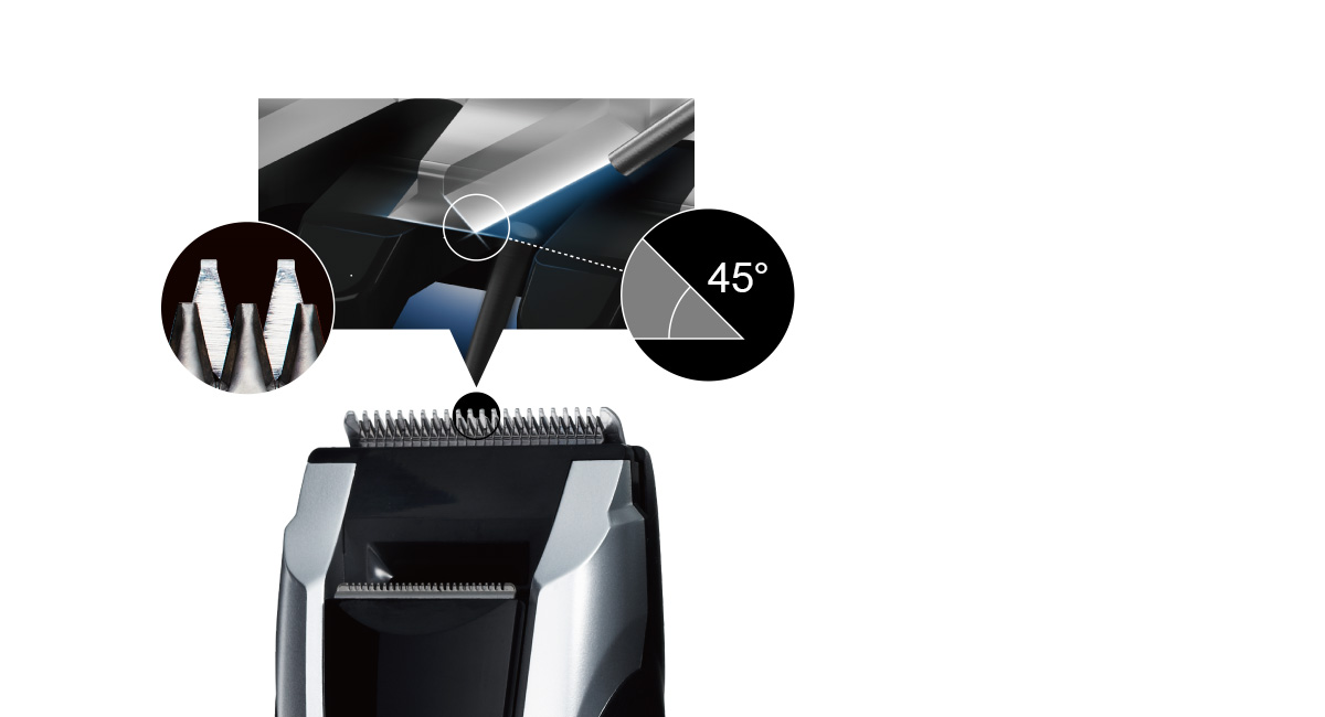 شفرة حادة بزاوية 45 درجة