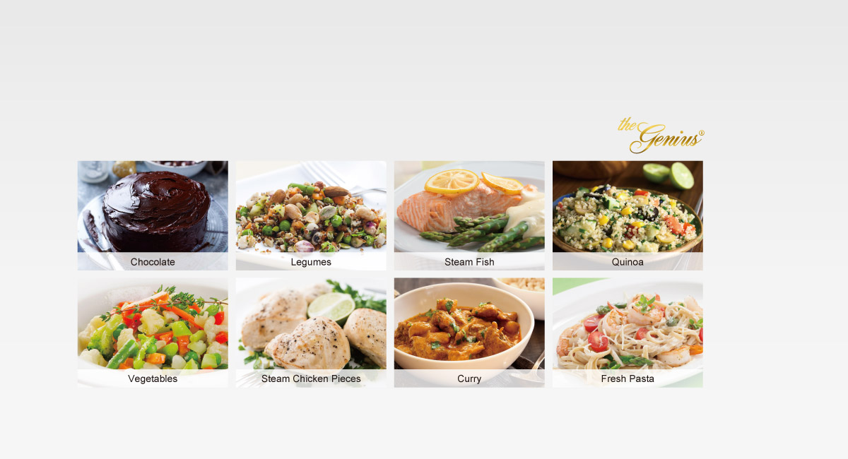 18 Preset Sensor Menus for Easy Cooking