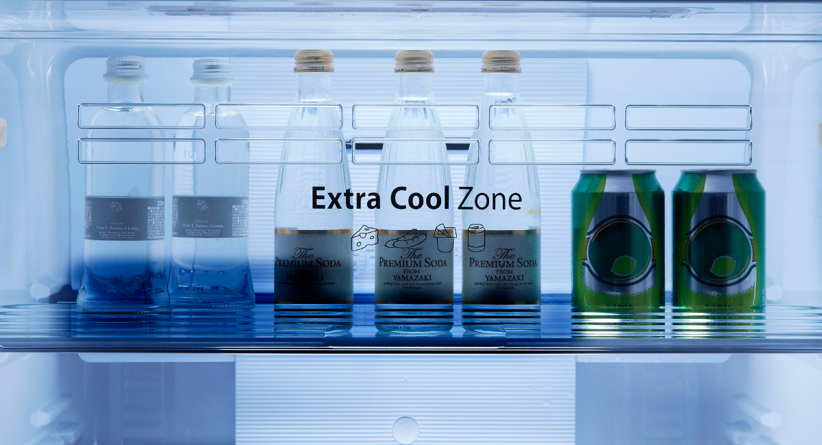 Enjoy well chilled foods & drinks